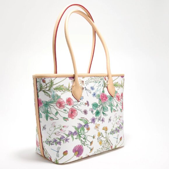 Dooney & Bourke Coated Cotton Botanical Tote  0370 - Picture 2 of 4